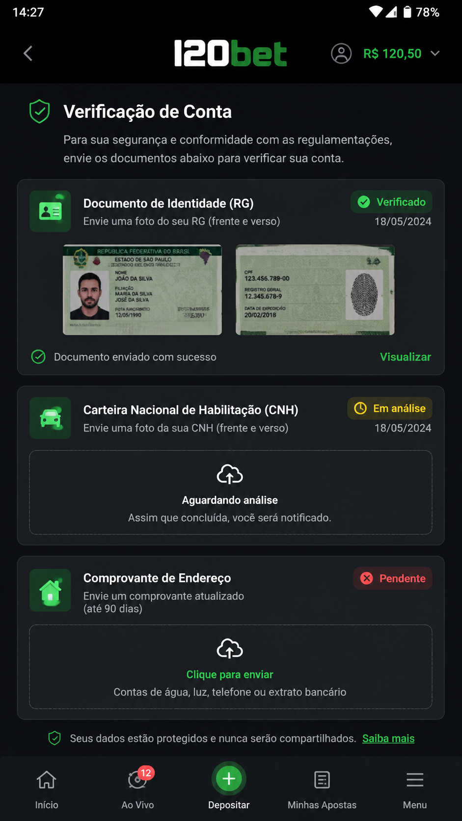 120bet screenshot