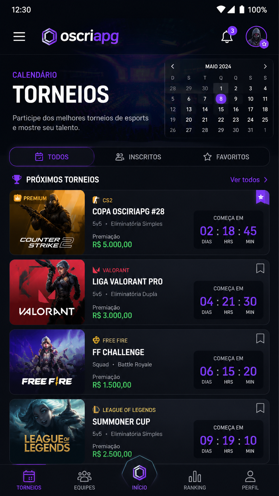 oscriapg screenshot